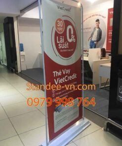 Khung kệ kiểu cửa, Standee ngoài trời