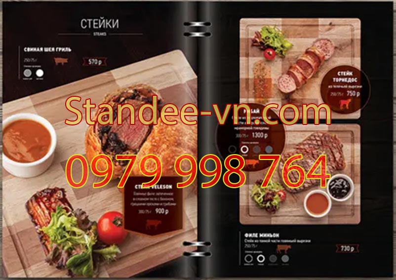 Menu là gì? Các loại menu thường được sử dụng hiện nay - Standee ...